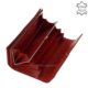 Dámska kožená peňaženka Nicole croco červená C72402-603-PI