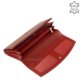 Nicole croco women's leather wallet red C74522-603-PI