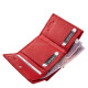 Leren damesportemonnee LA SCALA Luxe echt leer ANV208 rood