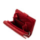 Leren damesportemonnee LA SCALA Luxe echt leer ANV208 rood