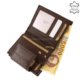 Women's wallet in a gift box brown GreenDeed CVT11259