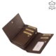 Dámská peněženka v dárkové krabičce hnědá GreenDeed CVT57006