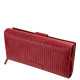 Portefeuille femme en coffret cadeau rouge La Scala LDN35