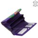 Women's wallet with fashionable pattern GIULTIERI purple SZI068