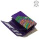 Damen Geldbörse mit modischem Muster GIULTIERI lila SZI068
