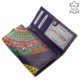 Women's wallet with fashionable pattern GIULTIERI purple SZI100