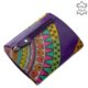 Ženska denarnica z modnim vzorcem GIULTIERI vijolična SZI1400