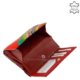 Damengeldbörse mit modischem Muster GIULTIERI rot SZI068