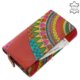 Women's wallet with fashionable pattern GIULTIERI red SZI100