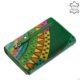 Women's wallet with fashionable pattern GIULTIERI green SZI068