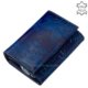 Portefeuille femme avec un motif unique GIULTIERI bleu SSH068