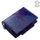 Damenbrieftasche mit einzigartigem Muster GIULTIERI blau SSH11259