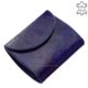 Damenbrieftasche mit einzigartigem Muster GIULTIERI blau SSH1400