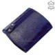 Women's wallet with a unique pattern GIULTIERI blue SSH1400
