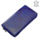 Women's wallet with a unique pattern GIULTIERI blue SSH4373