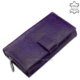 Дамски портфейл с уникален модел GIULTIERI лилав SSH108