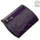Ženska denarnica z edinstvenim vzorcem GIULTIERI vijolična SSH1400