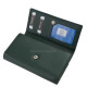 Dámska peňaženka LA SCALA Luxusná pravá koža LAS35 zelená
