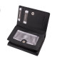 Dámska peňaženka LA SCALA Luxusná pravá koža LAS82221 čierna