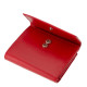 Dámska peňaženka LA SCALA kvalitná kožená DCO10090 červená