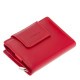 Ženska denarnica LA SCALA iz pravega usnja DCO11259 rdeča