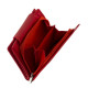 Дамски портфейл LA SCALA естествена кожа DCO11259 червен