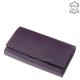 Dámska peňaženka LA SCALA pravá koža DCO100 fialová