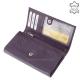 Dámska peňaženka LA SCALA pravá koža DCO100 fialová