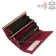 Women's wallet made of patent leather with RFID protection Rovicky red 8801-SBR