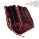 Women's wallet made of patent leather with RFID protection Rovicky red 8807-FAR