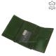 Portafoglio donna con superficie laccata verde Cavaldi PN23-SFS