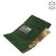 Women's wallet with lacquered surface Cavaldi green PN23-SFS