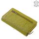 Portafoglio donna con motivo stampato NY-14 verde