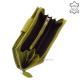 Portafoglio donna con motivo stampato NY-14 verde