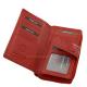 Portefeuille femme avec motif imprimé NYU-14 rouge