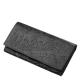Damesportemonnee met geprint patroon NYU-5 zwart