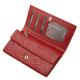 Damenbrieftasche mit bedrucktem Muster NYU-5 rot