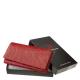 Damenbrieftasche mit bedrucktem Muster NYU-5 rot