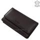 Women's wallet in soft leather LA SCALA black ADN109