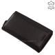 Women's wallet in soft leather LA SCALA black ADN1334