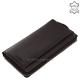 Women's wallet in soft leather LA SCALA black ADN1334