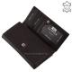 Women's wallet in soft leather LA SCALA black ADN155