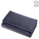 Women's wallet in soft leather LA SCALA blue ADN57006