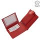 Női pénztárca valódi bőrből Corvo Bianco MCB09/T piros