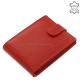 Women's genuine leather wallet Corvo Bianco MCB1021 / T red