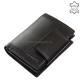 Women's genuine leather wallet La Scala ABA03 black