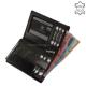 Women's genuine leather wallet La Scala ABA03 black