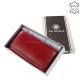 Dámská peněženka z pravé kůže La Scala ABA05 červená