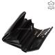 Women's genuine leather wallet La Scala ABA06 black