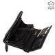 Women's genuine leather wallet La Scala ABA06 black